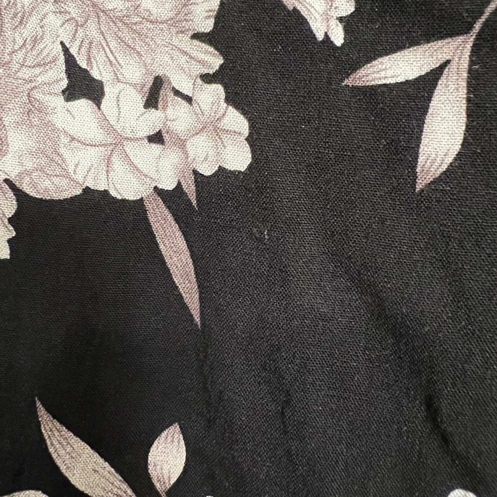 Spiritual Gangster Black Floral Maya Kimono - Picture 8 of 8